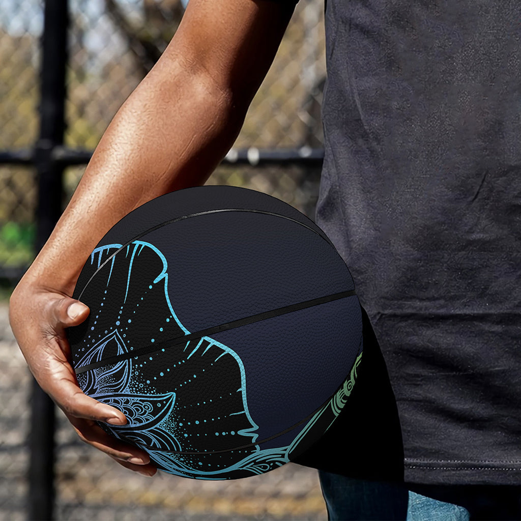 Colorful Spiritual Elephant Print Basketball