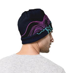 Colorful Spiritual Elephant Print Beanie