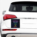 Colorful Spiritual Elephant Print Car Sticker