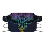 Colorful Spiritual Elephant Print Car Windshield Snow Cover