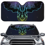 Colorful Spiritual Elephant Print Car Windshield Sun Shade