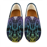 Colorful Spiritual Elephant Print Casual Shoes