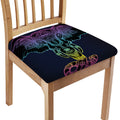 Colorful Spiritual Elephant Print Chair Cushion Cover