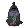 Colorful Spiritual Elephant Print Sling Bag