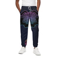 Colorful Spiritual Elephant Print Cotton Sweatpants