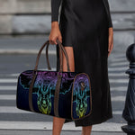 Colorful Spiritual Elephant Print Duffle Bag