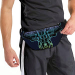 Colorful Spiritual Elephant Print Fanny Pack