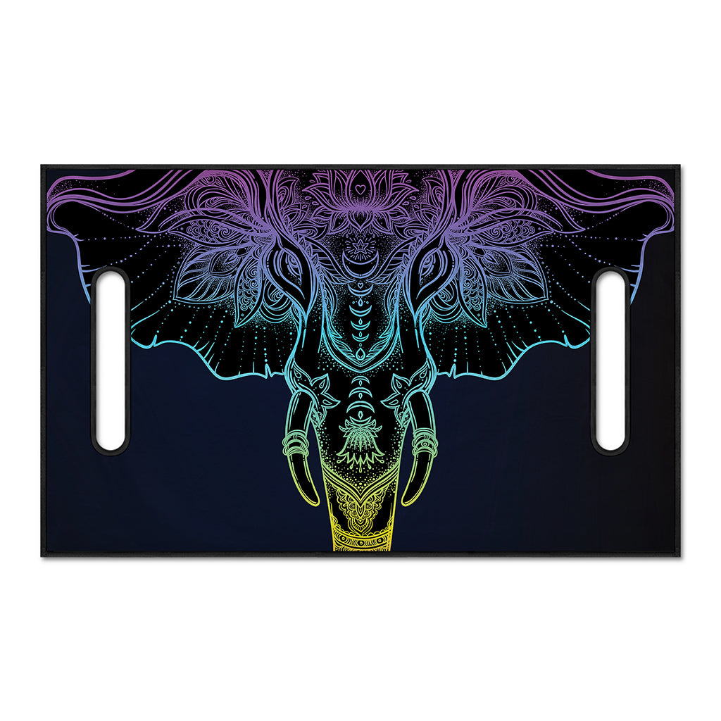 Colorful Spiritual Elephant Print Golf Cart Seat Cover