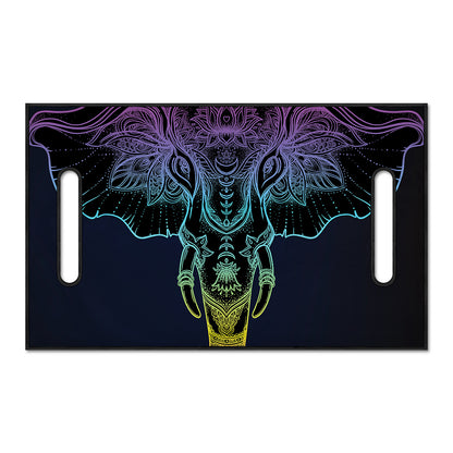Colorful Spiritual Elephant Print Golf Cart Seat Cover