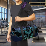 Colorful Spiritual Elephant Print Gym Bag