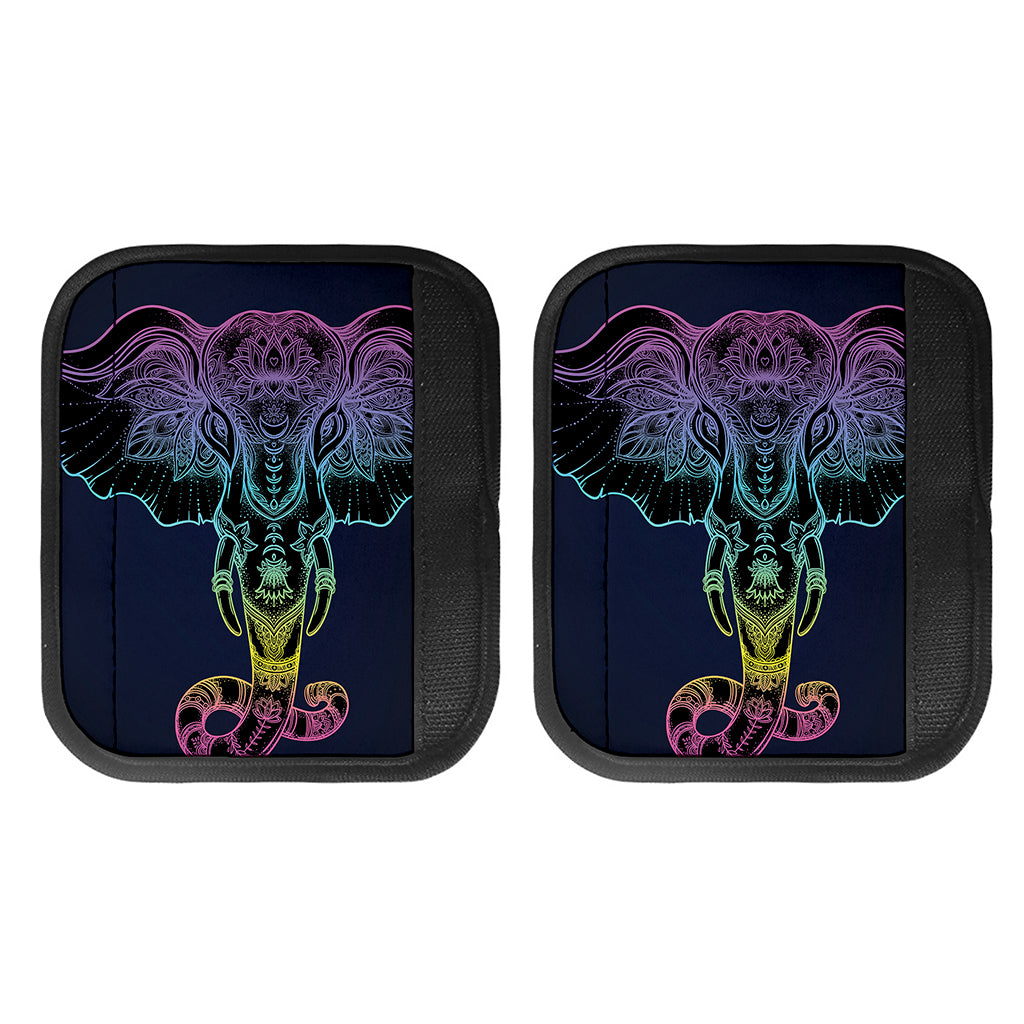 Colorful Spiritual Elephant Print Handle Covers