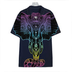 Colorful Spiritual Elephant Print Hawaiian Shirt