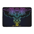 Colorful Spiritual Elephant Print Kitchen Mat