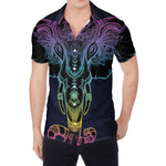 Colorful Spiritual Elephant Print Men's Shirt