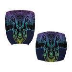 Colorful Spiritual Elephant Print Office Chair Cover