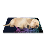 Colorful Spiritual Elephant Print Pet Cooling Mat Cover