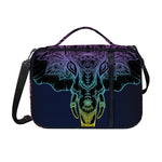Colorful Spiritual Elephant Print Shoulder Strap Bible Bag