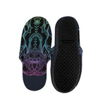 Colorful Spiritual Elephant Print Slippers