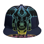 Colorful Spiritual Elephant Print Snapback Cap