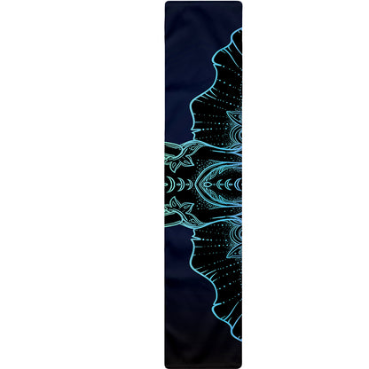Colorful Spiritual Elephant Print Table Runner
