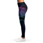 Colorful Spiritual Elephant Print Women's Leggings