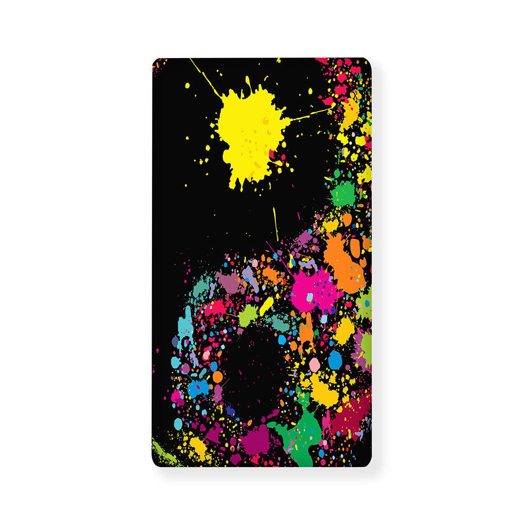 Colorful Splash Yin Yang Print Baby Crib Sheet