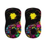 Colorful Splash Yin Yang Print Bar Stool Covers