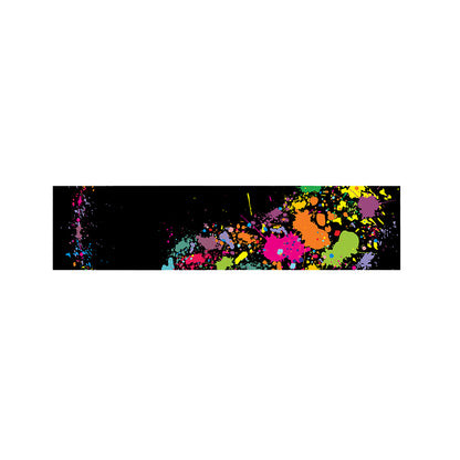 Colorful Splash Yin Yang Print Bed Runner