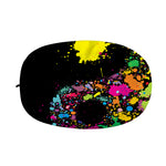 Colorful Splash Yin Yang Print Car Side Mirror Covers