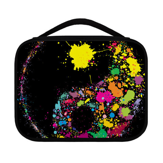 Colorful Splash Yin Yang Print Classic Bible Case