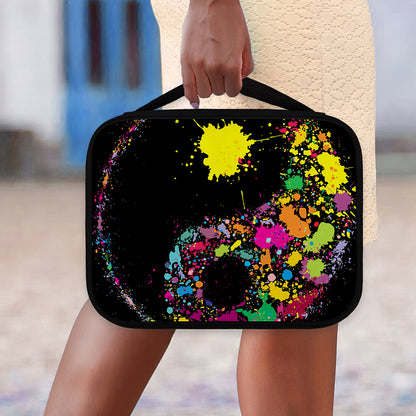 Colorful Splash Yin Yang Print Classic Bible Case