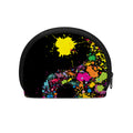 Colorful Splash Yin Yang Print Coin Purse