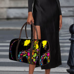 Colorful Splash Yin Yang Print Duffle Bag