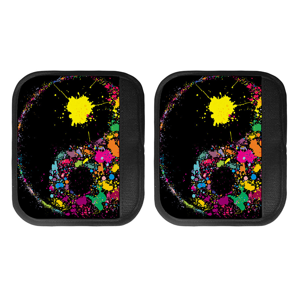 Colorful Splash Yin Yang Print Handle Covers