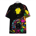 Colorful Splash Yin Yang Print Hawaiian Shirt