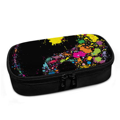 Colorful Splash Yin Yang Print Insulin Cooler Travel Case
