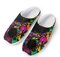 Colorful Splash Yin Yang Print Mesh Casual Shoes