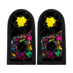Colorful Splash Yin Yang Print Skillet Handle Cover