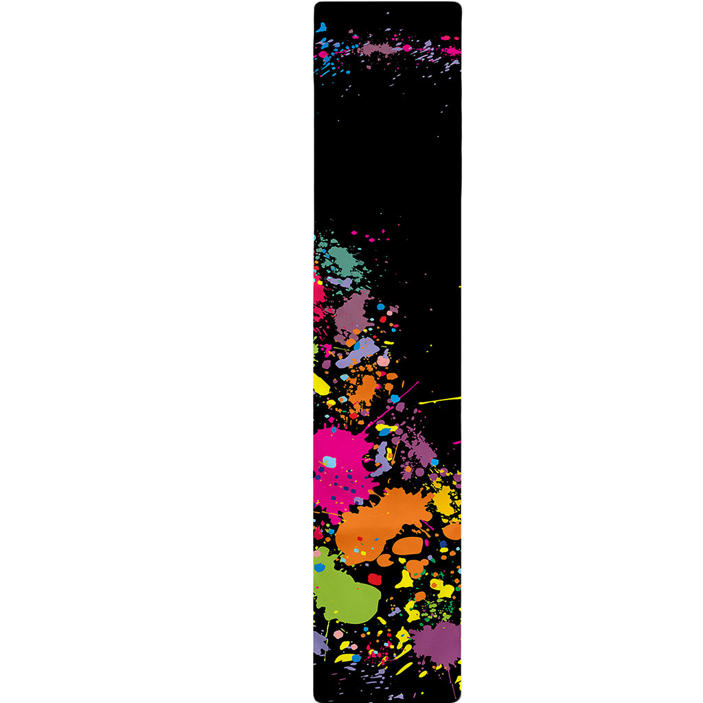 Colorful Splash Yin Yang Print Table Runner