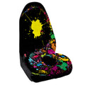 Colorful Splash Yin Yang Print Waterproof Car Seat Cover