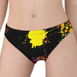 Colorful Splash Yin Yang Print Women's Panties