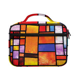 Colorful Stained Glass Mosaic Print Briefcase Bible Bag