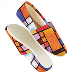 Colorful Stained Glass Mosaic Print Casual Shoes