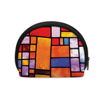 Colorful Stained Glass Mosaic Print Coin Purse