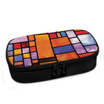 Colorful Stained Glass Mosaic Print Insulin Cooler Travel Case