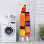 Colorful Stained Glass Mosaic Print Ironing Board Cover