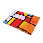 Colorful Stained Glass Mosaic Print Pet Cooling Mat Cover