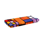 Colorful Stained Glass Mosaic Print Piano Keyboard Cover