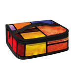 Colorful Stained Glass Mosaic Print Small Lunch Bag
