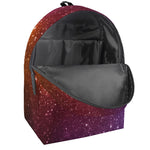 Colorful Stardust Galaxy Space Print Backpack